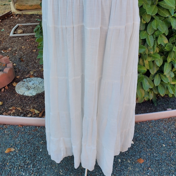 NWT WHITE TIERRED DRESS SIZE 2X - Picture 3 of 10